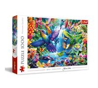 Trefl -Colibris sous Les Tropiques - Puzzle de 1000 pièces - Puzzle DIY avec Oiseau, Divertissement créatif, Loisir, pour Les Adultes et Les Enfants à partir de 12 Ans