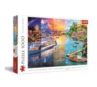 Trefl - Croisière fluviale - Puzzle de 1000 pièces - Puzzle DIY, Image Peint, Divertissement créatif, Loisir, pour Les Adultes et Les Enfants à partir de 12 Ans