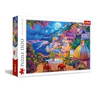 Trefl Date à Positano 1500 pièces, Divertissement créatif, Puzzle Classique pour Adultes et Enfants à partir de 14 Ans, Multicolore, 26218