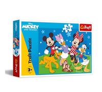 Trefl - Disney, Mickey et Ses Amis - Puzzle 30 Pièces - Puzzle coloré avec Les Personnages de Films Animé Disney, Loisir Créative, pour Enfants à partir de 3 Ans