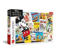 Trefl Puzzle Disney Mickey Mouse – Dans l’univers de Mickey – 1000 pièces – À partir de 12 ans