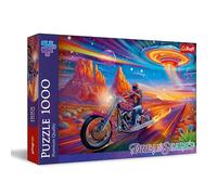 Trefl - DreamScapes : La Course Folle - Puzzle 1000 Pièces - Série d'Images du Monde des Rêves, pour Les Adultes et Les Enfants à partir de 14 Ans