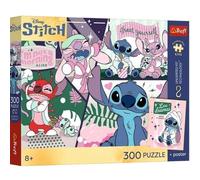 Trefl - Duo spatial - 300 pièces - Puzzle de héros de conte de fées coloré, combinez-le avec vous-même, affiche unique incluse, divertissement créatif, amusement pour les enfants à partir de 8 ans