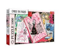 Trefl - Emily in Paris, Magazine de Mode - 1000 pièces - Puzzle représentant Les Personnages de la série télévisée, pour Adultes et Enfants âgés de 14 Ans et Plus