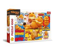 Trefl Puzzle Garfield – Les Aventures de Garfield, 1000 pièces, dès 14 ans
