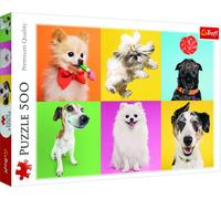Puzzle 500 pièces - TREFL - Chiens - Adulte - 12 ans - 48 x 34 cm