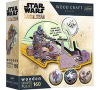 Trefl Holz Puzzle Star Wars - Grogu and Mandalorian, 160 Teile, 20187
