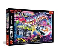 Trefl Puzzle Hot Wheels Les années 1980 – 500 pièces – Dès 10 ans
