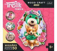 Trefl Houten The Teflik Family Junior Puzzle - 50 pièces