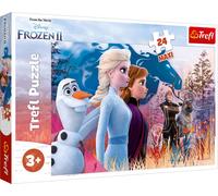 TREFL Ice Kingdom Puzzle 2 MAXI 24 pièces + Ice Kingdom 60 pièces
