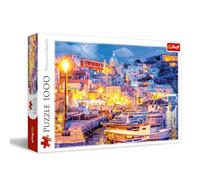 Trefl - Île de Procida la Nuit, Italie - Puzzle 1000 Pièces - Puzzle DIY avec Une Île Italienne, Divertissement créatif, Loisir, Puzzle Classiques pour Les Adultes et Les Enfants à partir de 12 Ans