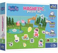 TREFL Jeu de puzzle magnétique Pepin Pig