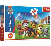 Trefl Jigsaw 60 Pieces Puppy Patrol Puppies In The Grass