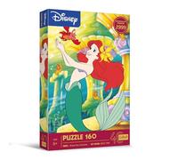 Trefl - La Petite Sirène - Puzzle 160 Pièces - Puzzles colorés avec Les Personnages du Dessin animé de Disney, Loisir pour Les Enfants à partir de 6 Ans