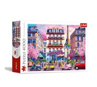 Trefl - Le Printemps à Paris - Puzzle de 4000 pièces - Puzzle pour Les Amateurs de Voyages, Capitale européenne, France, Bricolage, Divertissement créatif, pour Adultes et Enfants à partir de 15 Ans