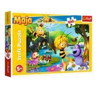 Trefl Puzzle, Biene Maja und Freunde, 100 Teile, für Kinder AB 5 Jahren