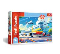 Trefl - Le Roi du Ciel - 100 Pièces- Puzzle avec Avions, Divertissement Créatif, Loisir pour Les Enfants à partir de 5 Ans