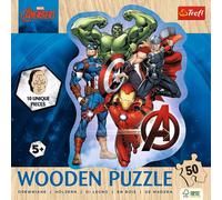 TREFL Les Avengers et leurs aventures 50 pièces