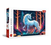 Trefl - Licorne Mystique - Puzzle 1000 pièces - Puzzle représentant Une Licorne Multicolore dans Un décor féérique, pour Adultes et Enfants de Plus de 14 Ans