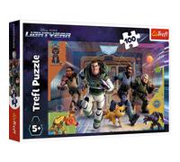 Trefl - Lightyear, Les Aventures de Buzz Lightyear - Puzzles de 100 Pièces - Casse-tête de Coloriage de Personnages de Contes de Fées, Divertissement, Amusement pour Les Enfants 5+.
