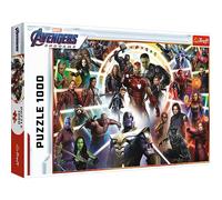 Trefl - Marvel, Avengers : Endgame - Puzzle 1000 Elements - Puzzle Superhero, DIY, Divertissement Créatif, Fun, Puzzle Classique pour Adultes et Enfants de 12 Ans et Plus