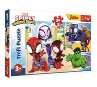 Spiderman Puzzle 24 Maxi Pièces Enfants Spidey & Friends Hulk Noir Panthère