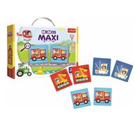 TREFL Maxi jeu de mémoire véhicules