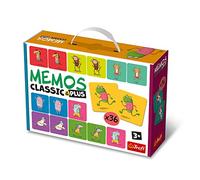 Trefl-Memos Classic & Plus, Mouvement et Son-Jeu de Mémoire Educatif pour Les Tout-Petits,Imiter des Sons et des Mouvements, Diverses Variantes Amusantes