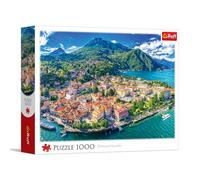 Trefl - Menaggio, sur Le lac de Côme, en Italie - 1 000 pièces - Puzzle à Monter soi-même, Divertissement créatif, Puzzle Classique pour Adultes et Enfants à partir de 14 Ans