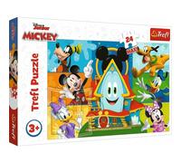 TREFL Mickey's Club Puzzle : Mickey Mouse et ses amis MAXI 24 pièces