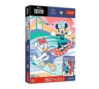 Trefl - Minnie, Beautiful Mouse - 160 Pièces - Puzzle de héros de Conte de fées coloré, combinez-Le avec Vous-même, Affiche Unique Incluse, Divertissement créatif, Amusement pour Les Enfants à partir