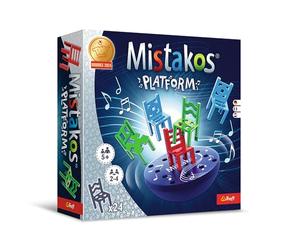 Trefl - Mistakos Platform - Jeu d'adresse Super Chouette, Plate-Forme Mobile, Effets Sonores, Jeu Dynamique et Excitant, Jeu pour Enfants à partir de 5 Ans