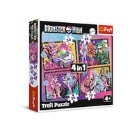 TREFL Puzzle Monster High : Jour électrique 4in1 ( 35,48,54,70 pièces)