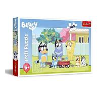 Trefl - My Little Pony, Joyeux Univers de Bluey - Puzzles 100 Pièces - Puzzle Coloré avec des Personnages de Bande Dessinée, Divertissement Créatif, Loisir pour Les Enfants à partir de 5 Ans