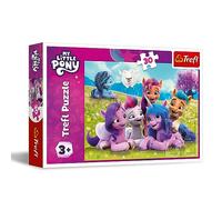 Trefl - My Little Pony, Pony amicaux - Puzzle 30 Éléments - Puzzle avec des Personnages de Contes de fées, Divertissement créatif, Amusant pour Les Enfants à partir de 3 Ans