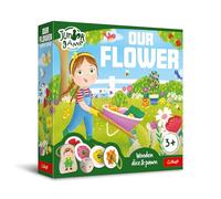 Trefl - Our Flower, Junior Game - Jeu de société pour Les Jeunes Enfants, Pion en Bois, Belles Illustrations, Apprentissage par Le Jeu, Jeu pour Les Enfants à partir de 3 Ans