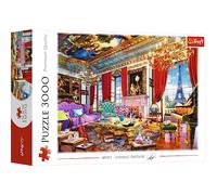 Trefl - Paris Palace, France - Puzzle 3000 Éléments - Intérieur de Paris, Tour Eiffel, Paris, Puzzle Jigsaw DIY, Créatif, Amusement, Puzzles Classiques pour Adultes et Enfants de 15 Ans et Plus