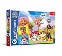 Trefl - Paw Patrol, Fearless Girls - Puzzle de 100 pièces - Puzzle coloré avec des Personnages de Contes de fées, pour Les Enfants à partir de 5 Ans