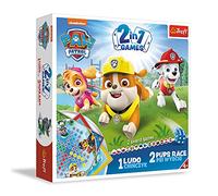 Trefl Plateau de jeu Paw Patrol 2 en 1 Multicolore