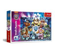 Trefl - Paw Patrol:The Mighty Movie, Aventures de Héros de Ville - Puzzle 60 Pièces-Puzzles Colorés avec des Personnages de Bande Dessinée,Loisir pour Les Enfants à partir de 4 ans1