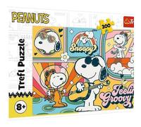 Trefl - Peanuts, Monde Amusant fistpoches - 300 éléments - Puzzle coloré avec héros de Contes de fées, Divertissement créatif, Amusement pour Les Enfants à partir de 8 Ans