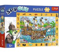 TREFL Picture Search Puzzle Spy Guy : bateau pirate 100 pièces