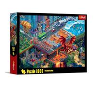 Trefl - Pixel City - 1 000 pièces - Puzzle à Assembler soi-même, Divertissement créatif, Puzzle Classique pour Adultes et Enfants à partir de 14 Ans