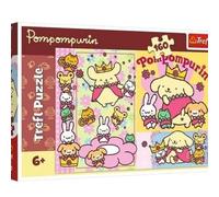 Trefl - Pompomurine, pompomurine et le jour le plus mignon - 160 éléments - Puzzle coloré avec les héros des contes de fées - Amusant pour les enfants à partir de 6 ans