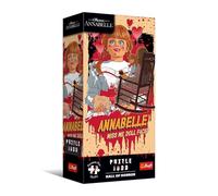 Trefl Premium Plus Quality - Hall of Horror Puzzle: Annabelle - 1 000 pièces, Une série imprégnée d'horreur et d'atmosphère Sombre, pour Les Adultes et Les Enfants âgés de 14 Ans et Plus
