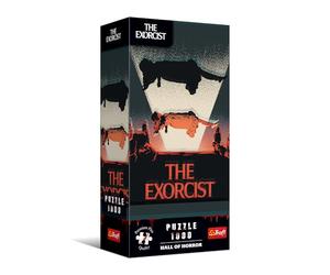 Trefl Premium Plus Quality - Hall of Horror Puzzle: L'Exorciste - 1 000 pièces, Une série Empreinte d'horreur et d'atmosphère Sombre, pour Les Adultes et Les Enfants âgés de 14 Ans et Plus