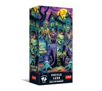Trefl Premium Plus Quality - Hall of Horror Puzzle: Zombie - 1000 pièces, Une série Pleine d'horreur et d'atmosphère Sombre, pour Les Adultes et Les Enfants âgés de 14 Ans et Plus
