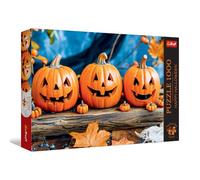 Trefl Premium Plus Quality - Joyeux Halloween - 1000 pièces, série Motifs intemporels, pièces Parfaitement ajustées, pour Adultes et Enfants âgés de 14 Ans et Plus