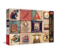 Trefl Premium Plus Quality - Posters rétro - 1000 pièces, série de Motifs intemporels, pièces Parfaitement ajustées, pour Adultes et Enfants âgés de 14 Ans et Plus