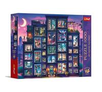 Trefl Premium Plus Quality - Puzzle At-Home Fantasy: Une Nuit Riche en Histoires - 1000 pièces, série Motifs intemporels, pièces Parfaitement ajustées, pour Adultes et Enfants âgés de 14 Ans et Plus